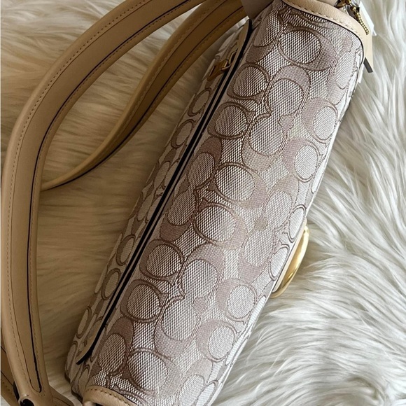 C4821 - Coach Soft Tabby Shoulder Bag in Signature Jacquard - Picture 8 of 14